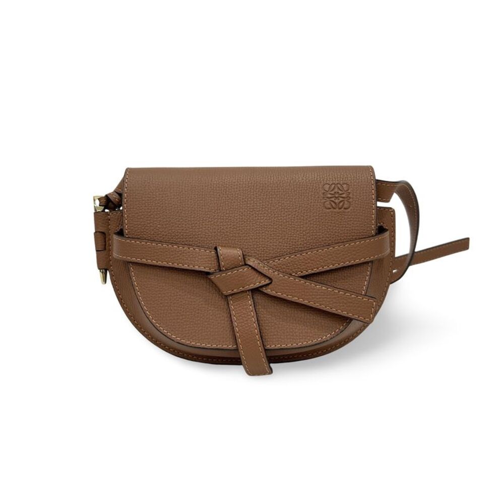 Loewe Gate Belt Leather Brown Leather Shoulder Bag Bag